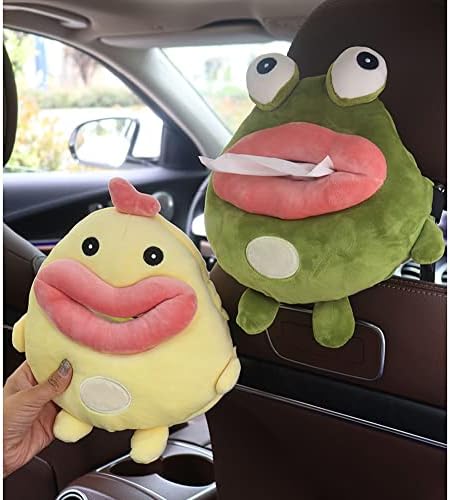 Cute Cartoon Animal Tissue Box Holder for Car and Home