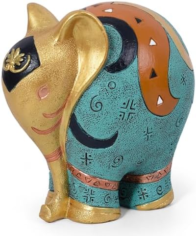 Elephant Statue Handcrafted Resin - 55 H Home Decor