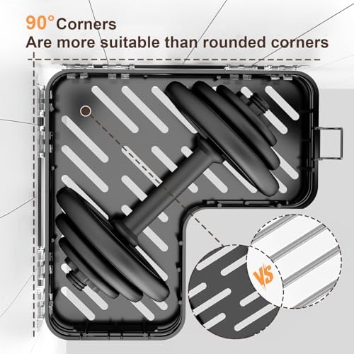 Getsrichfc Corner Shower Caddy 3 Pack Set 1