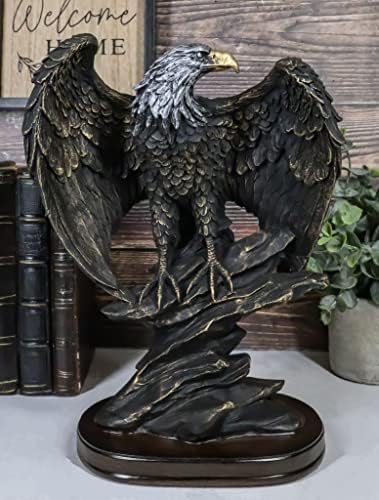 Ebros Gift 1025 Tall Patriotic Bald Eagle Figurine