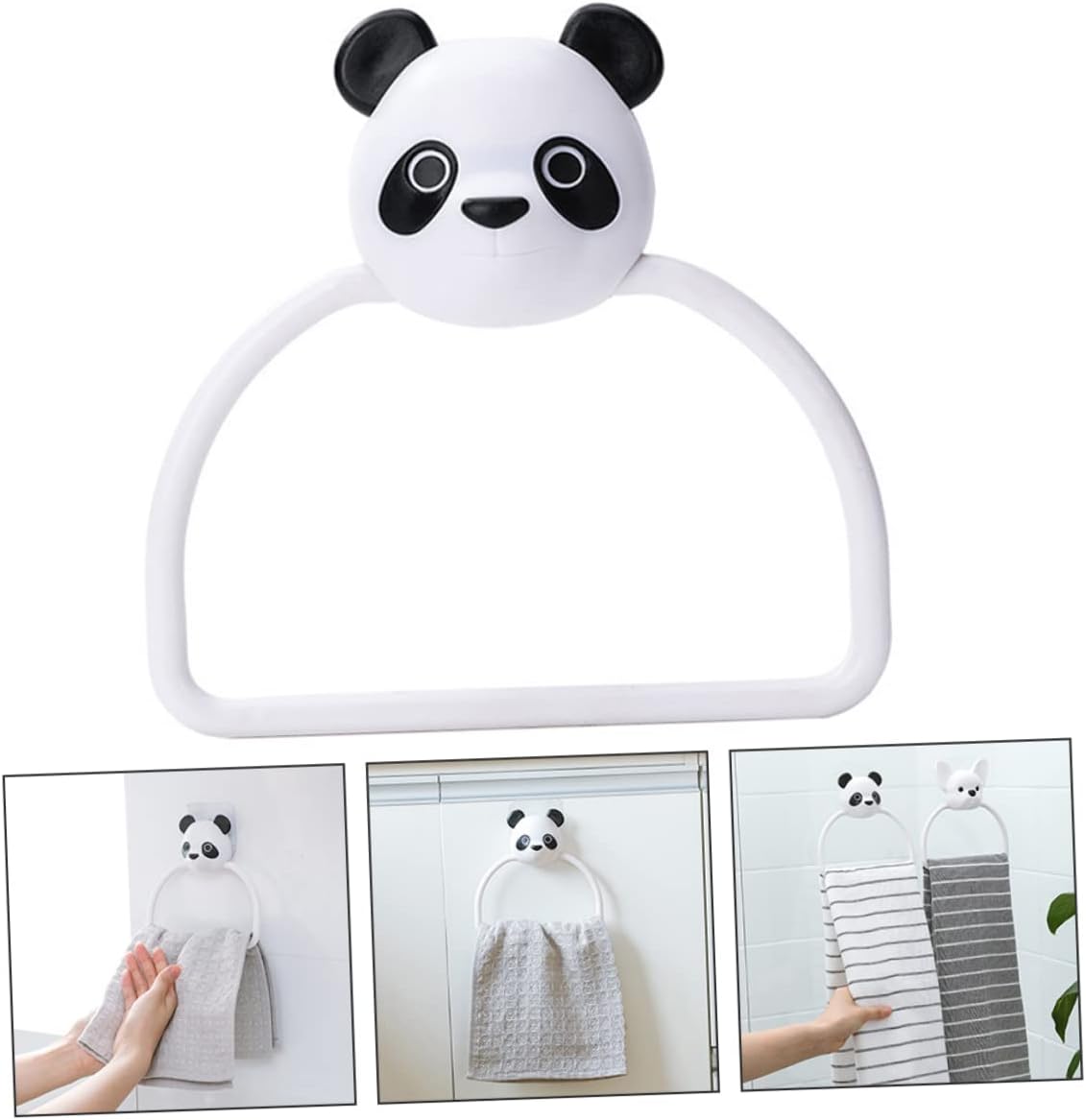 LABRIMP 3pcs Chrome Towel Rack Wall Mount