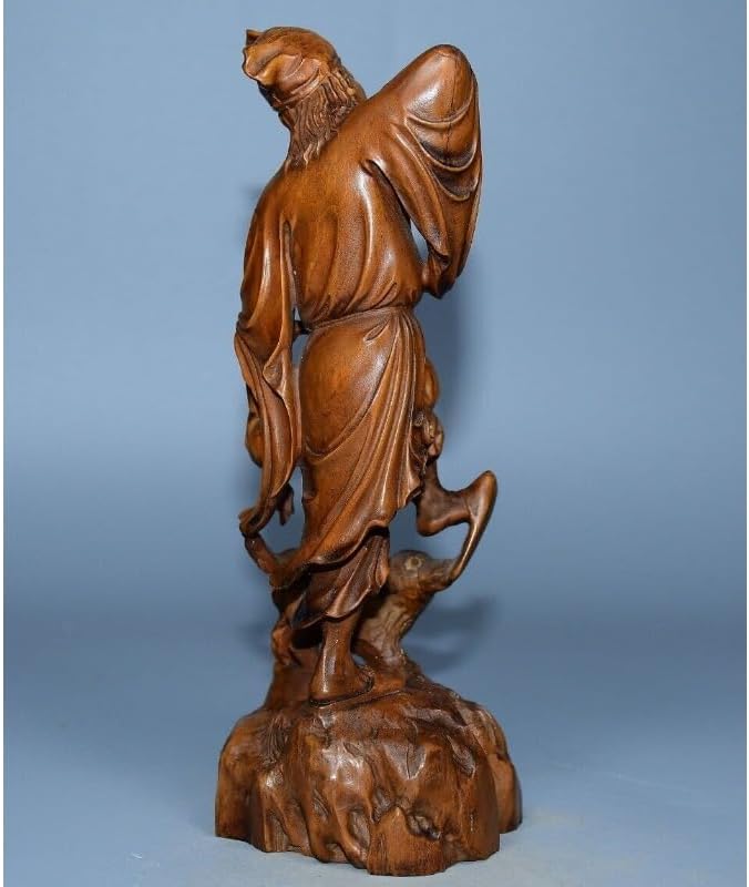 LimpaC Mini Boxwood Jigong Arhat Statue