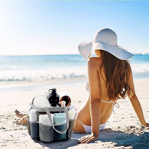Attmu Mesh Shower Caddy Portable for Dorm Room and Travel
