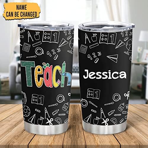 Hyturtle Personalized Stainless Steel 20oz Tumbler with Flip Lid