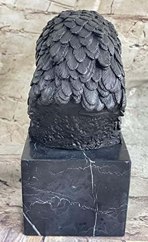 European Bronze Handmade American Bald Eagle Statue