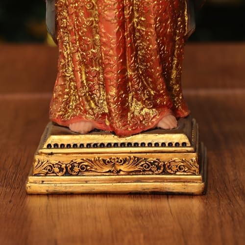 Zayton Virgin Mary Statue Resin Sculpture 8 Inch