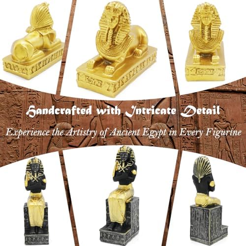 Egyptian Figure Decoration Set of 4