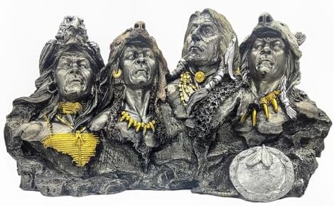 MORIN Apache Tribes Sculpture 22cm Silver 1