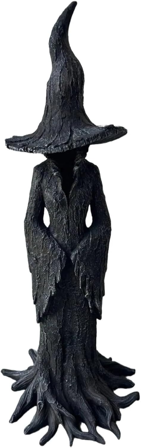 Halloween Witch Statue 118 Gothic Resin Figurine 1