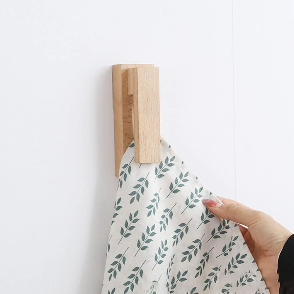 Cabilock Modern Solid Wood Towel Hook