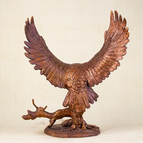 YouFine Bronze Owl Statue 209-244 Handmade Sculpture