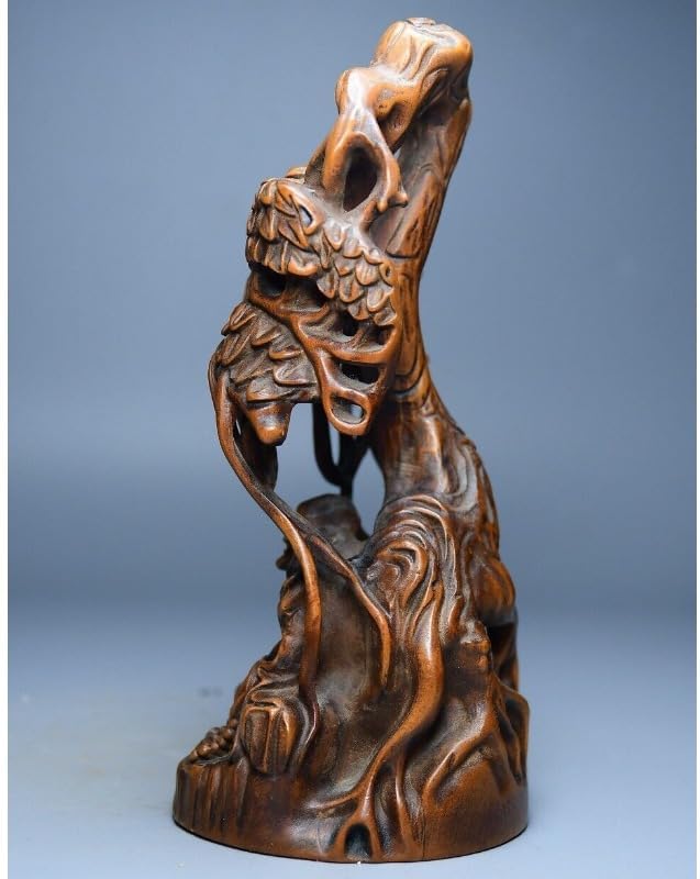 LimpaC Handcrafted Boxwood Arhat Statue