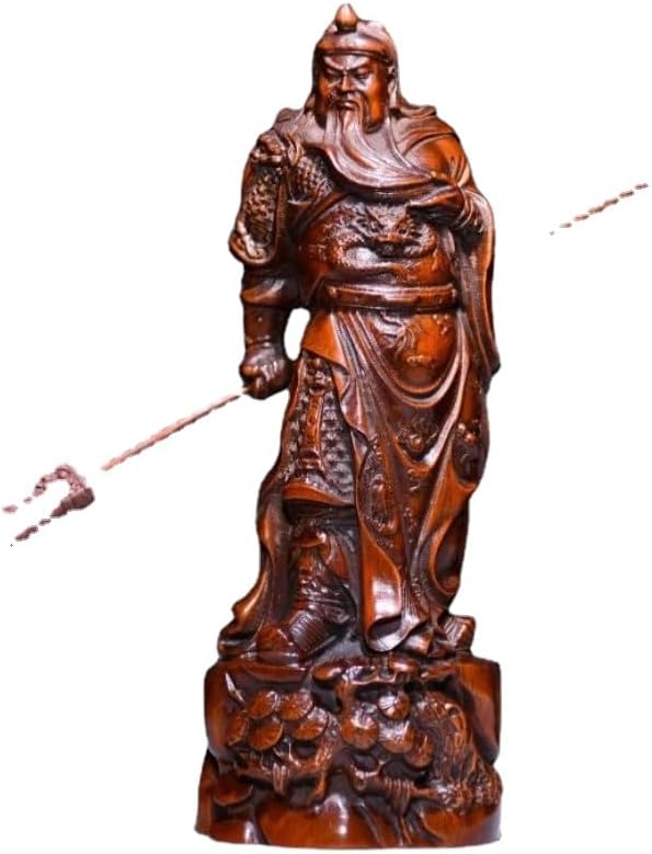 LimpaC Collection Boxwood Guan Gong Yu Statues