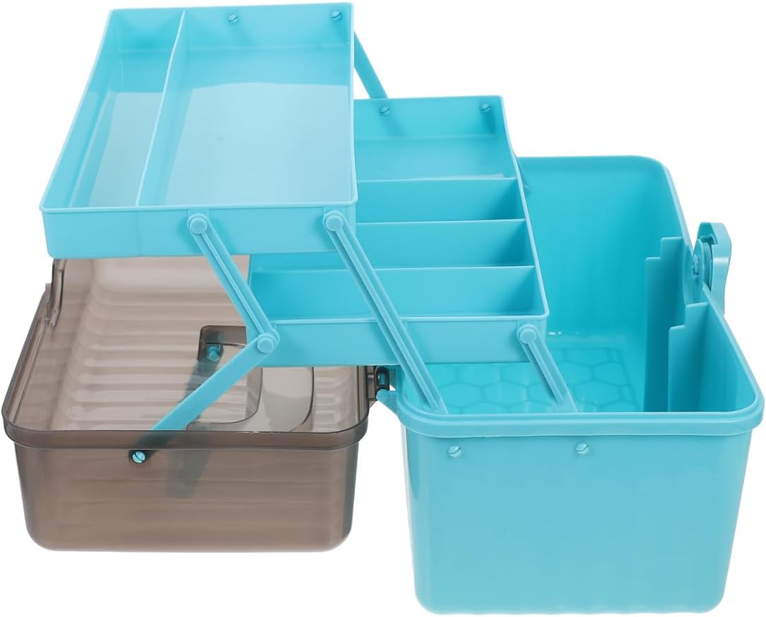 Tofficu 3-Layer Medicine Cabinet Organizer Storage Box