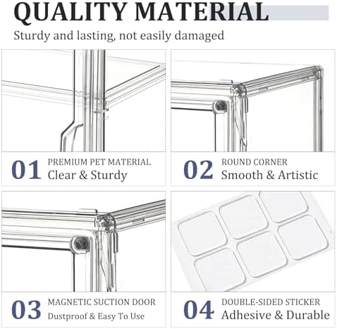 HOFURME Clear Medicine Cabinet for Small Bathrooms