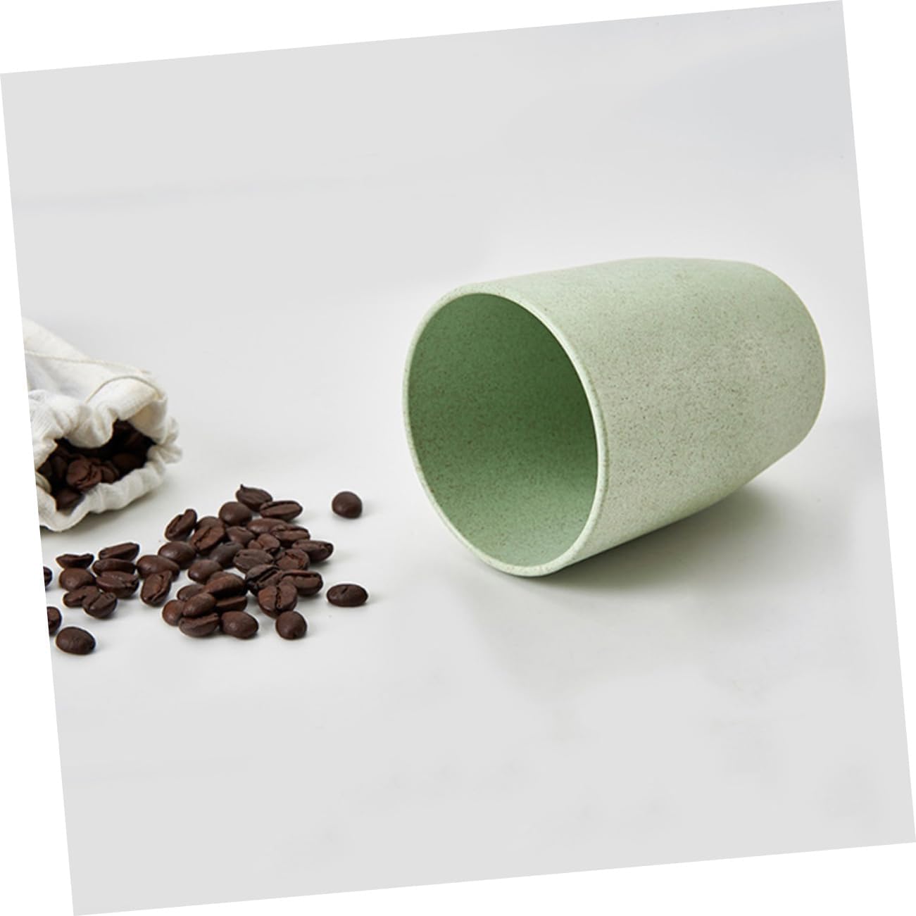 DRESSOOS Wheat Stem Bath Tumbler Cup Stackable