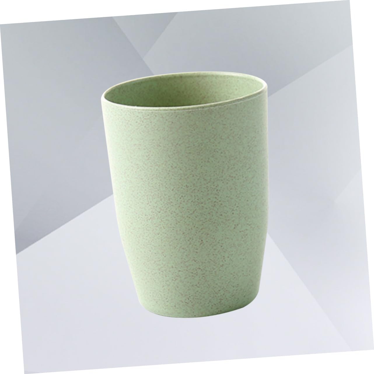 PRETYZOOM Lightweight Wheat Stem Rinsing Mug for Bath Use