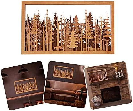Nudsfuii Small Figurines Wall Decor for Home Office