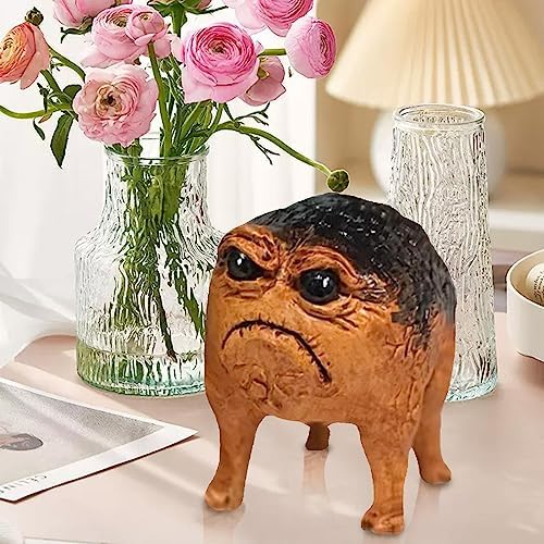 Cute African Frog Statue Home Decor Ornament