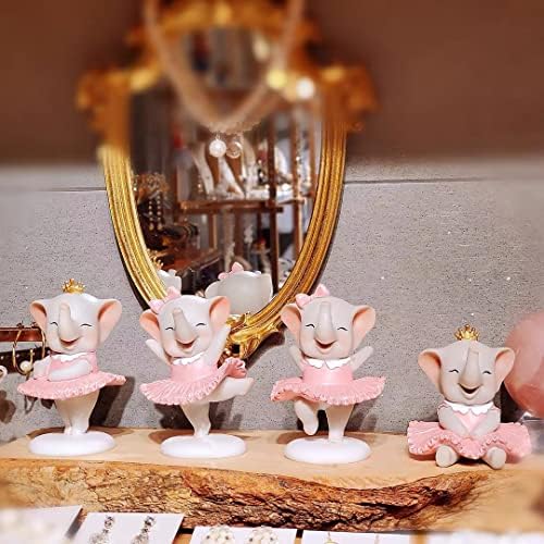 Comfy Hour Wildlife Collection Cute Dancing Elephant Figurine