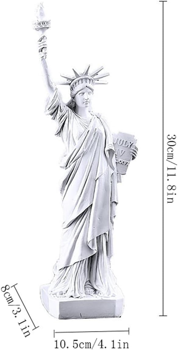 Statue of Liberty Ornament 118 Inch Resin Sculpture