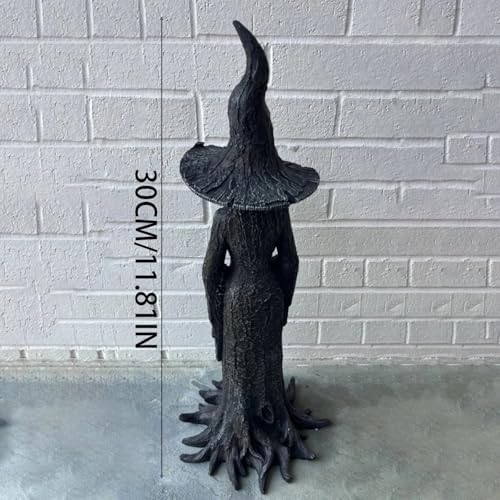 Halloween Witch Statue 118 Gothic Resin Figurine 1