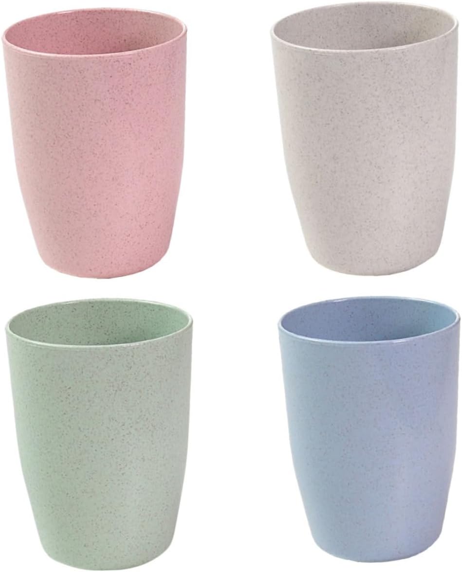 SHOWERORO Bathroom Storage Cup Brushing Cup Set