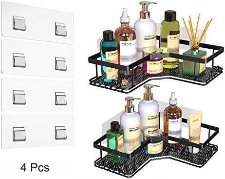 AOUKAR Shower Caddy Shelf Adhesive Pads 4pack