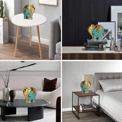 Elephant Statue Handcrafted Resin - 55 H Home Decor