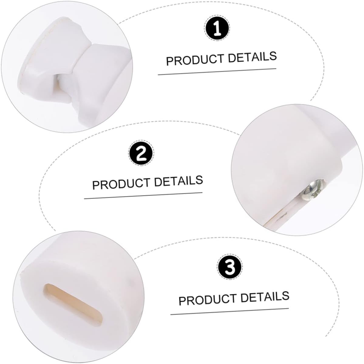 Levemolo 3pcs Space-Saving Radiator Towel Hooks