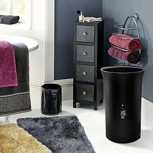 Live Fine Towel Warmer with LED Timer and Auto Shut-Off