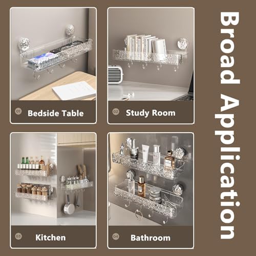 AYWSTC Suction Cup Shower Caddy Organizer