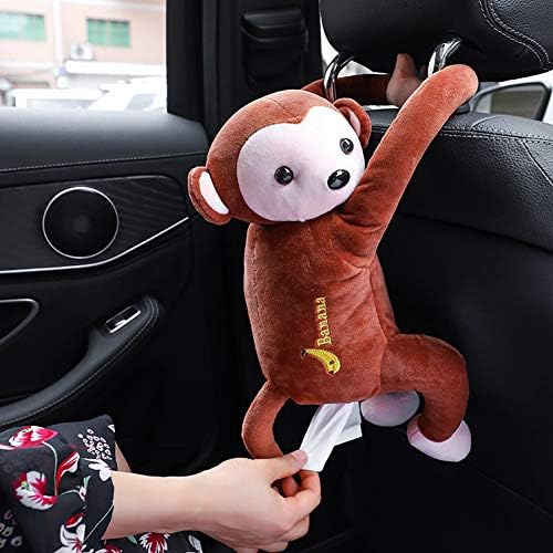 DAMEING Creative Monkey Tissue Box Holder