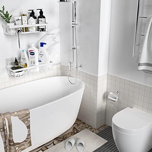 Moforoco Shower Caddy Organizer with Hooks
