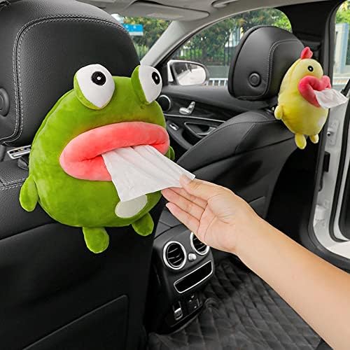 Cute Cartoon Animal Tissue Box Holder for Car and Home