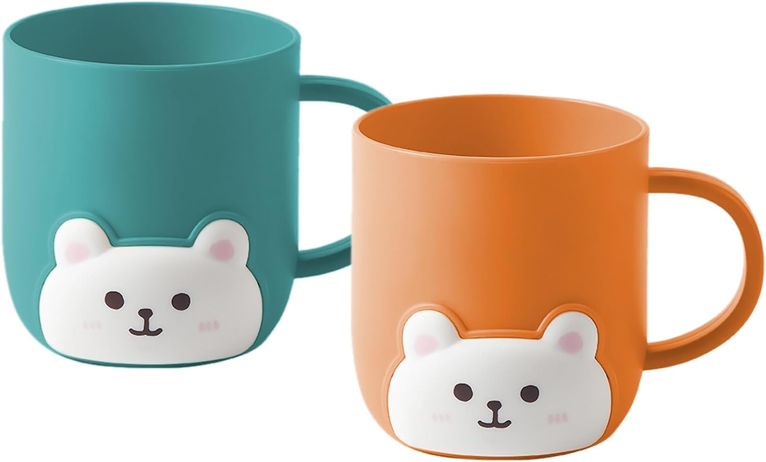 2 Pieces Toothbrush Tumbler for Kids and Travel 1