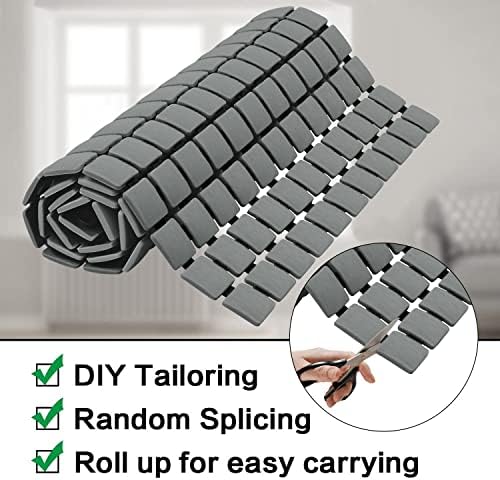 BEMISO Shower Mat Non Slip with Suction Cups and Drain Holes