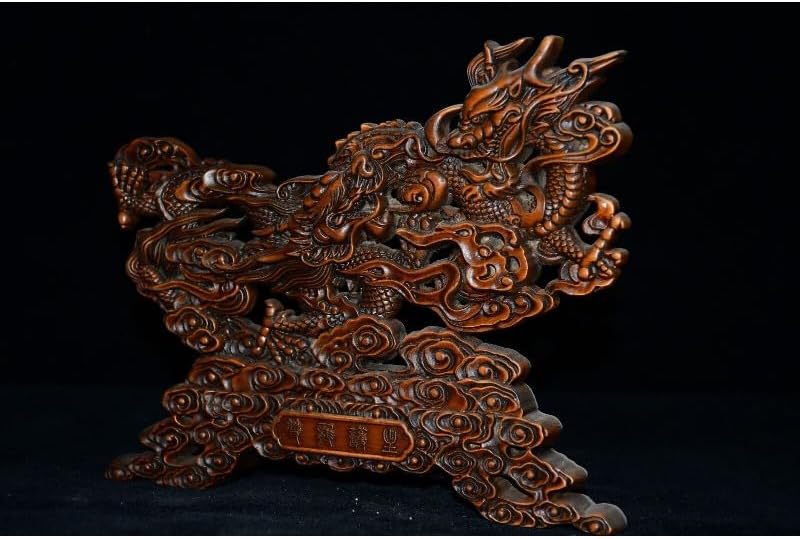 LimpaC Collection Boxwood Dragon Sculpture