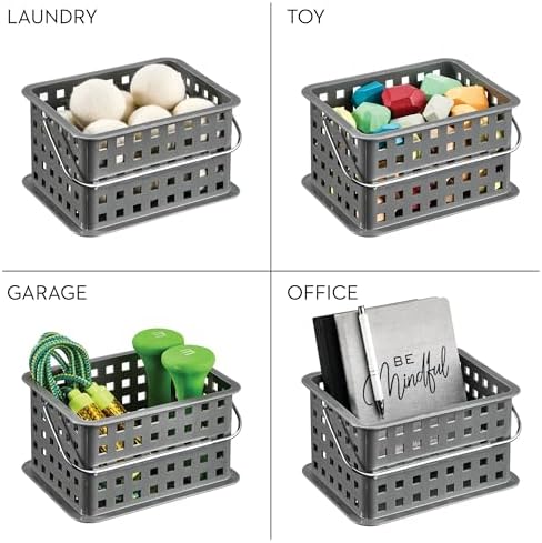 iDesign Plastic Shower Basket with Handle