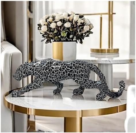 Catwalk Panther Graffiti Resin Statue