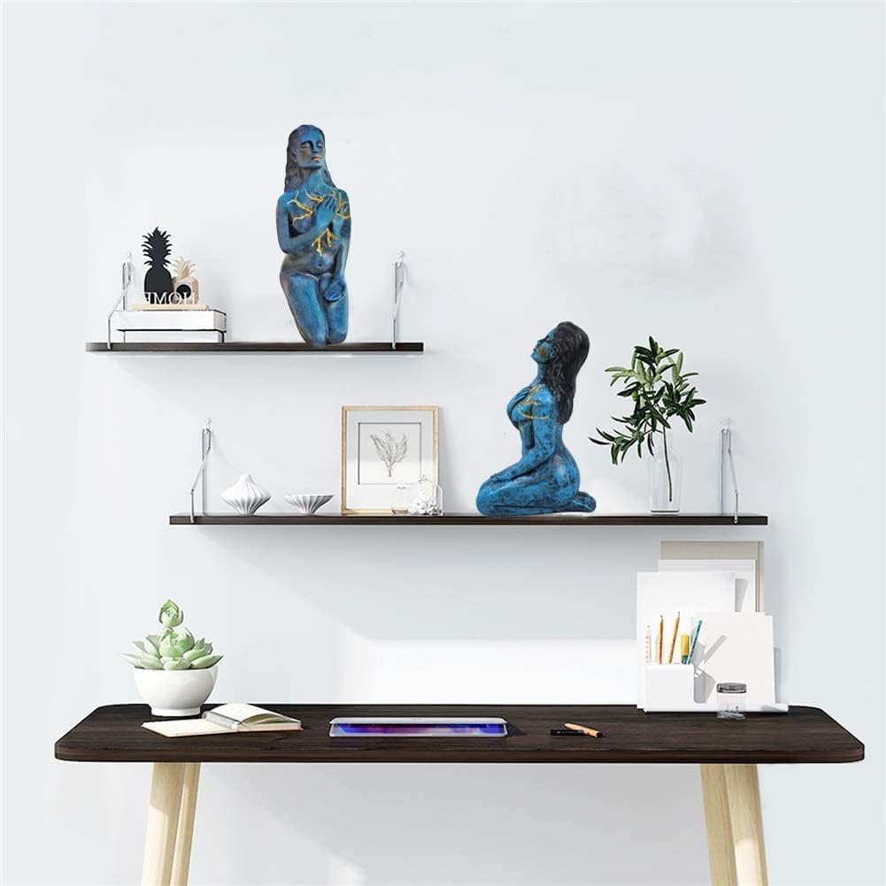 SHINILY Self Love Goddess Sculpture Blue 71 Inch Statue