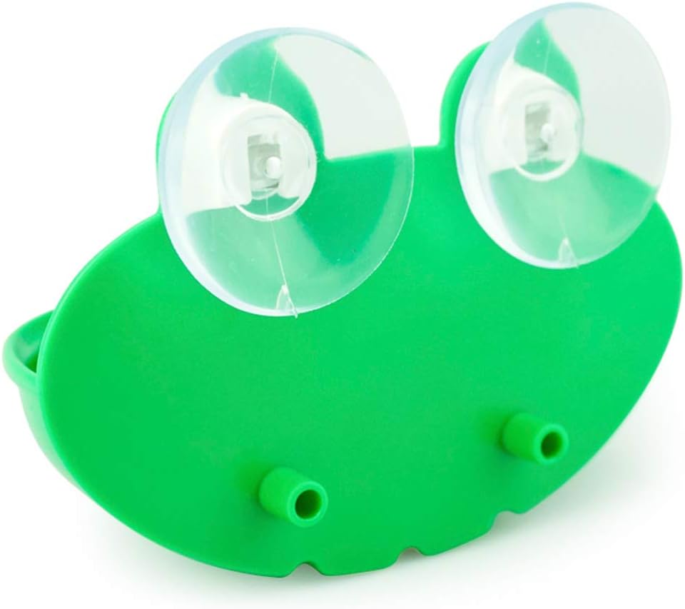 Wall Mounted Soap Dish with Drain Hole and Suction Cup