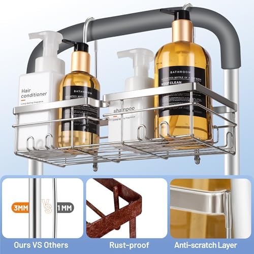 YUOROS Shower Caddy for Chair 304 Stainless Steel Organizer