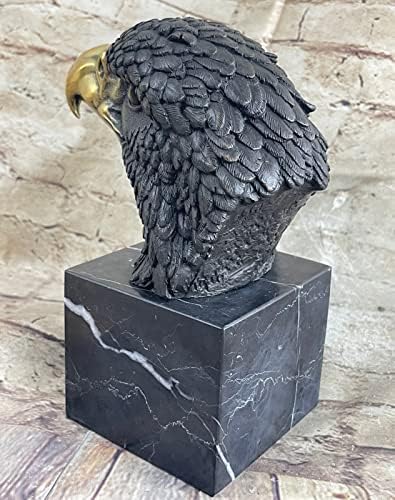 European Bronze Handmade American Bald Eagle Statue