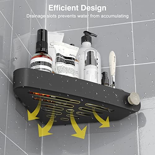 Sotfamily Shower Caddy Corner 2 Pack Black