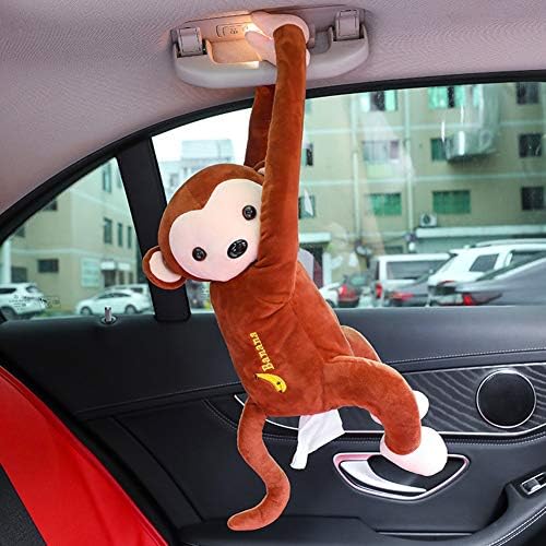 DAMEING Creative Monkey Tissue Box Holder