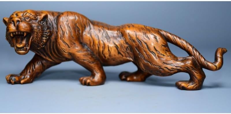 LimpaC Collection Mini Boxwood Tiger Statues