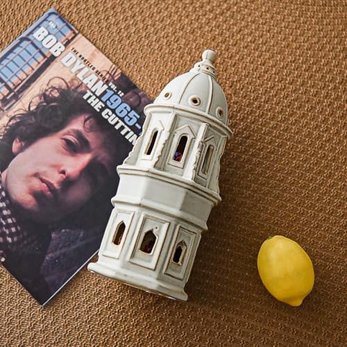 LIZOFER 126 Inch European Dome Tower Ceramic Decor