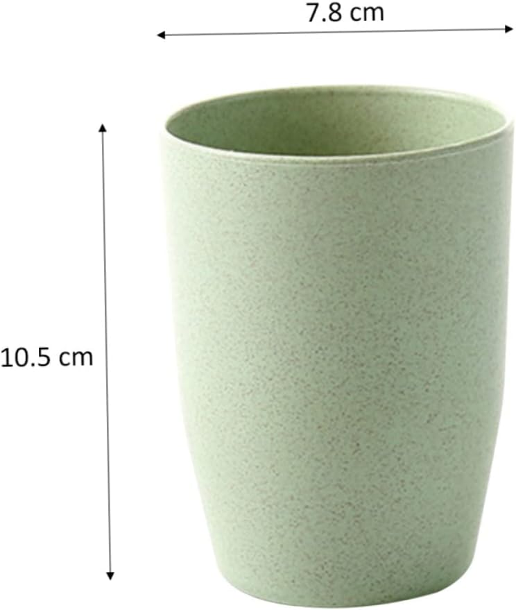 Luxshiny Stackable Lightweight Bathroom Tumbler Cup