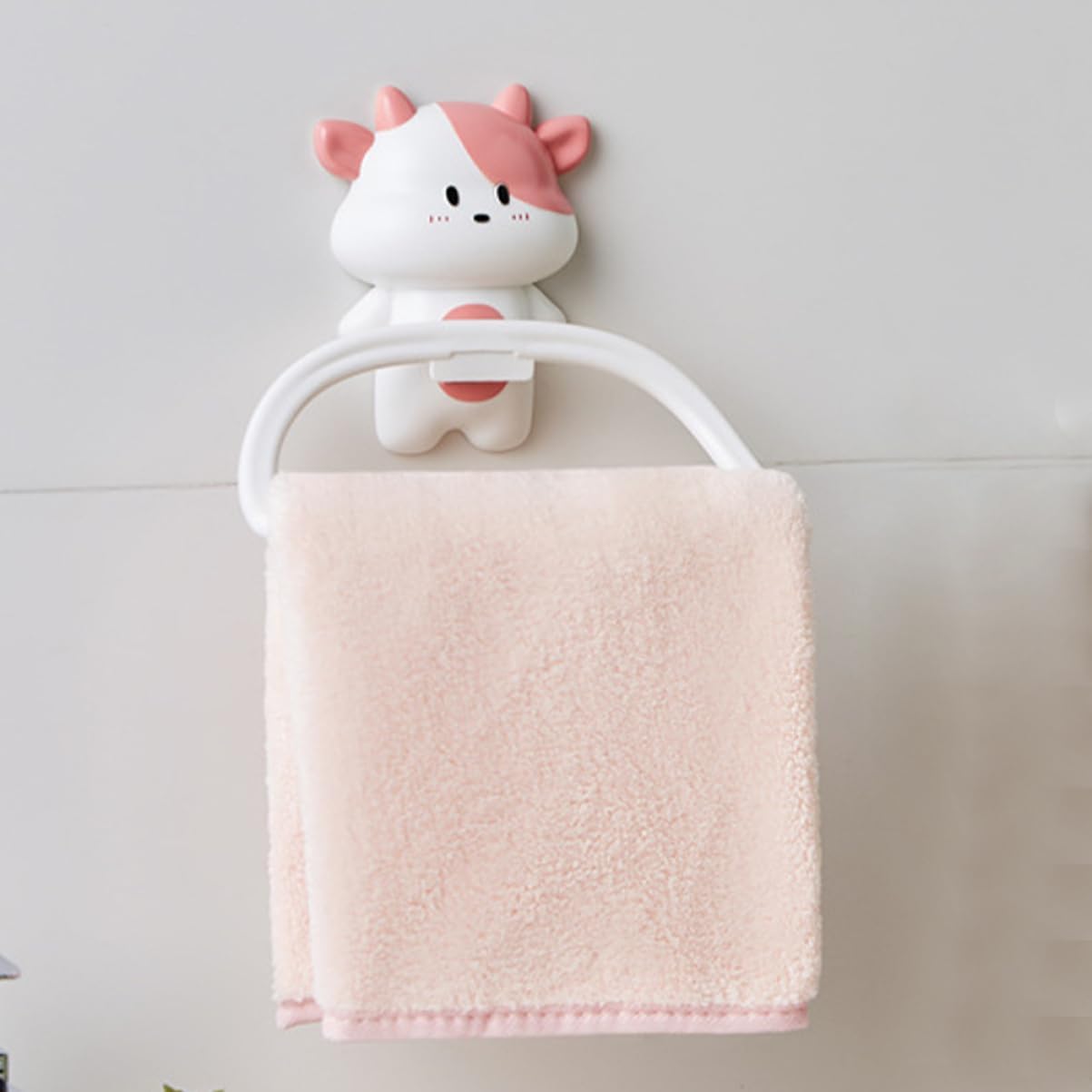 HAKIDZEL Hanging Towel Rack Cartoon Design for Bathroom